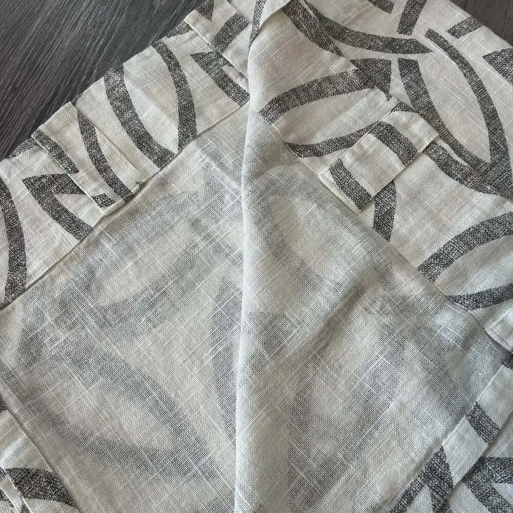 West Elm Linen & Cotton Light Filtering Curtains Panels- 48x84” - Set of 2